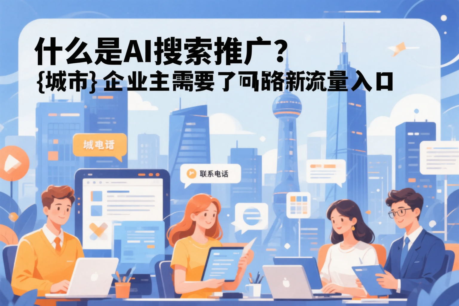什么是AI搜索推广？鹤岗企业主需要了解的新流量入口