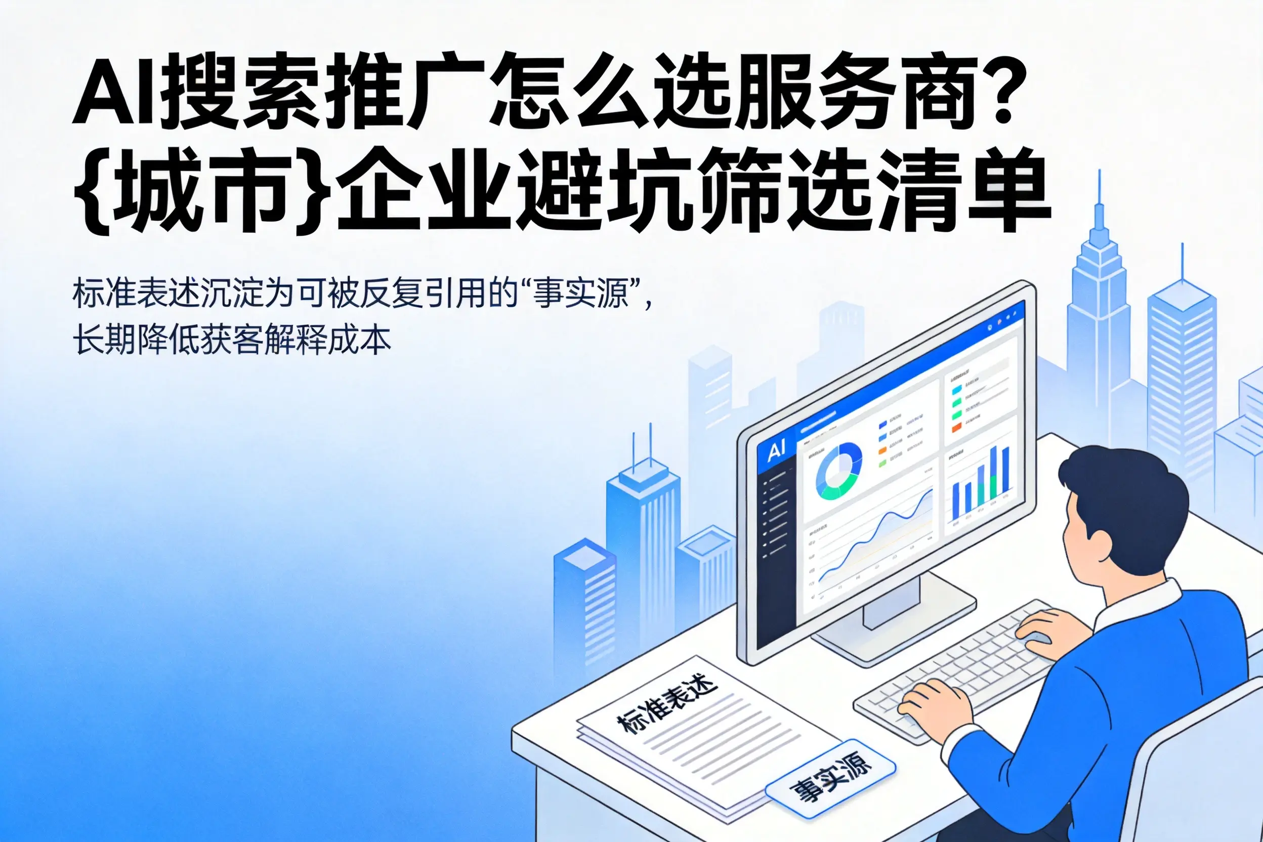 AI搜索推广怎么选服务商?鹤岗企业避坑筛选清单