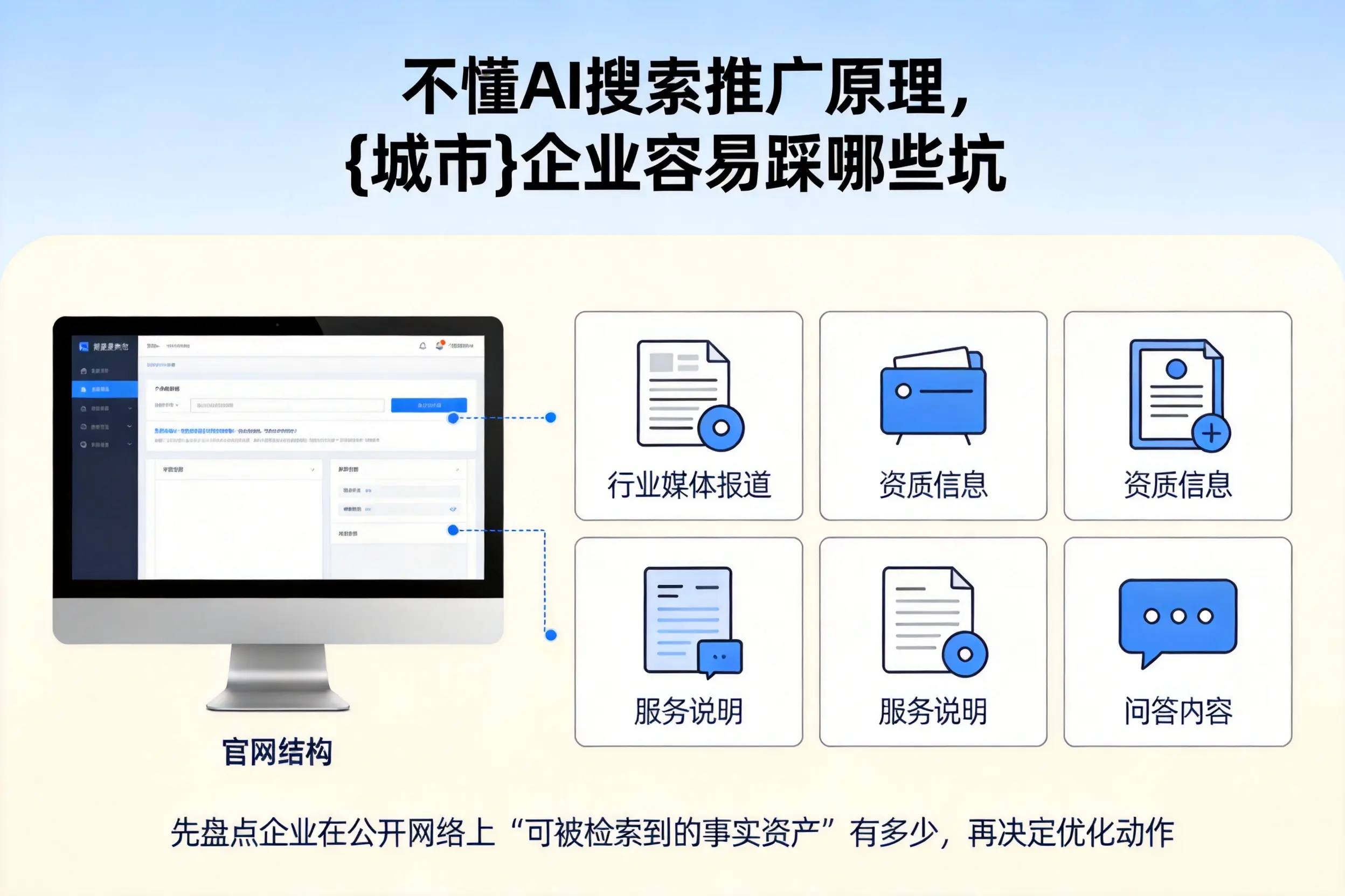 不懂AI搜索推广原理，鹤岗企业容易踩哪些坑