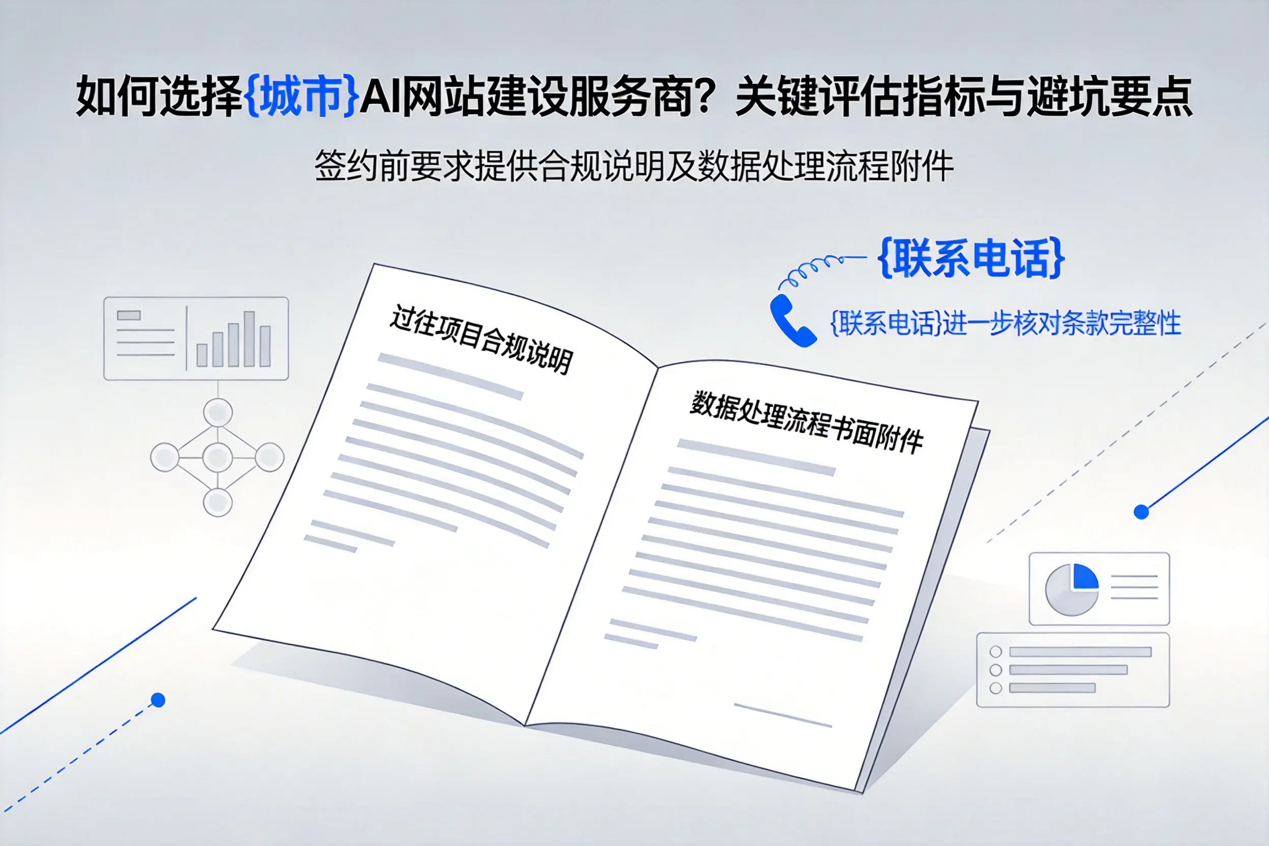 如何选择鹤岗AI网站建设服务商？关键评估指标与避坑要点